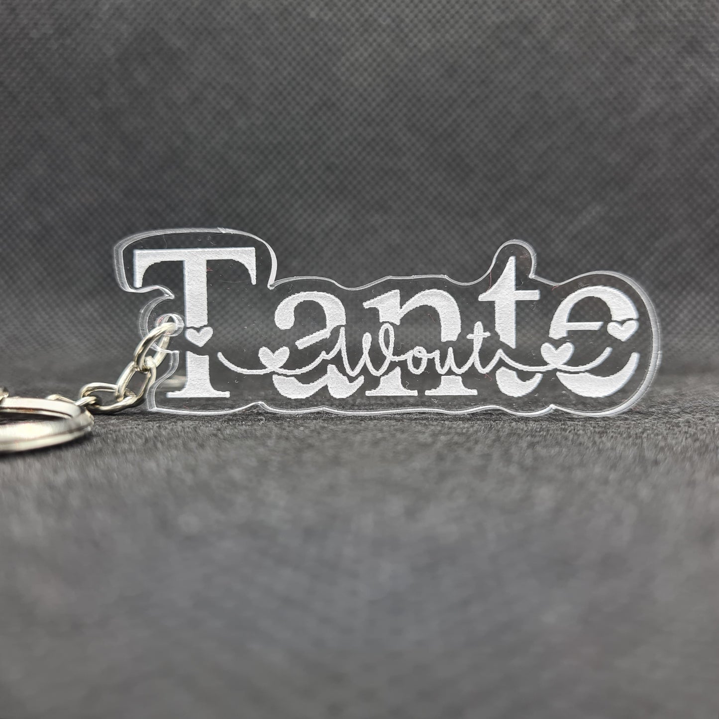 Gepersonaliseerde Tante-Sleutelhanger