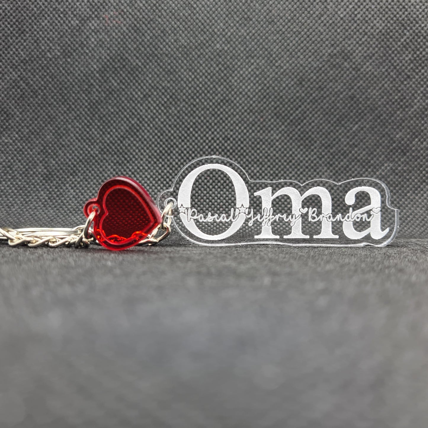 Gepersonaliseerde Oma-Sleutelhanger