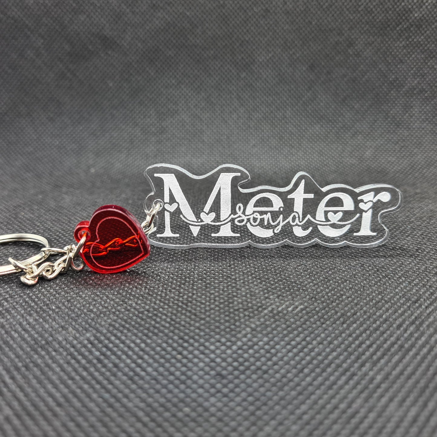 Gepersonaliseerde Meter-Sleutelhanger