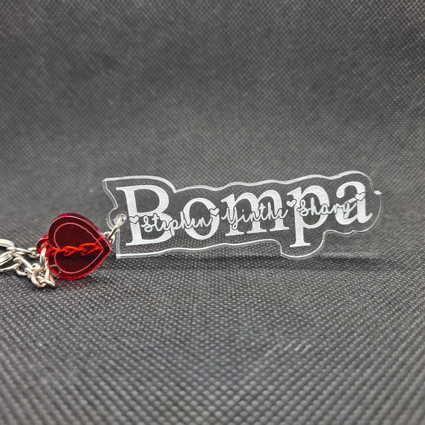Gepersonaliseerde Bompa-Sleutelhanger