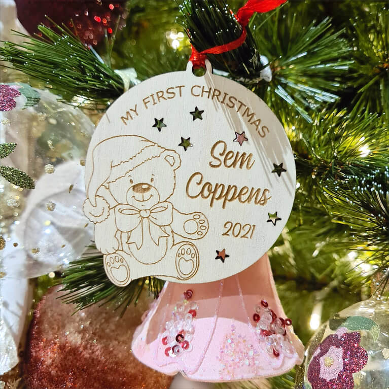 My First Christmas Teddybeer Ornament