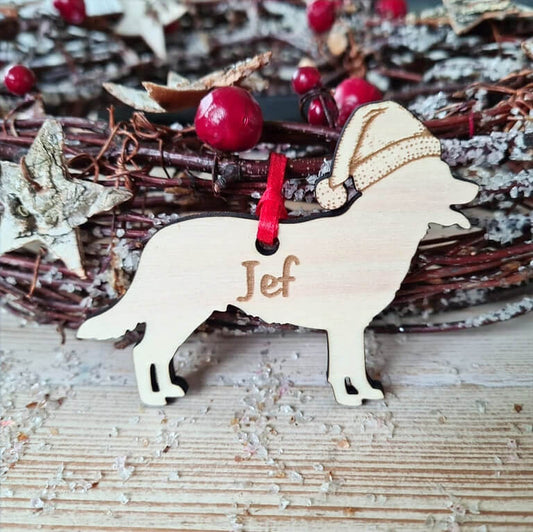 Labrador kersthanger – gepersonaliseerd kerstboomornament