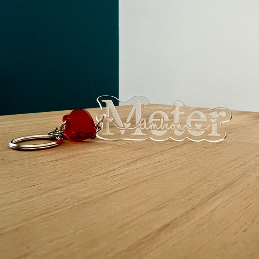 Gepersonaliseerde Meter-Sleutelhanger