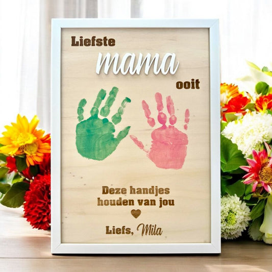 Handjesbord - Liefste Mama Ooit