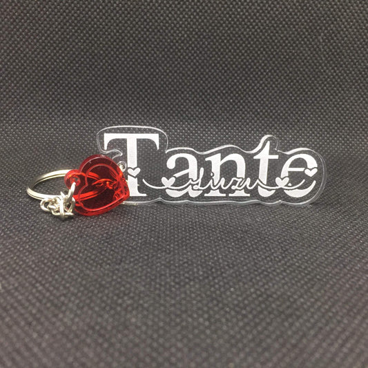 Gepersonaliseerde Tante-Sleutelhanger
