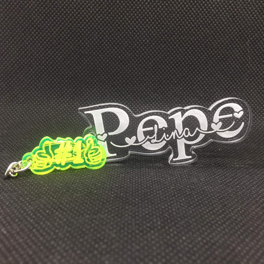 Gepersonaliseerde Pepe-Sleutelhanger