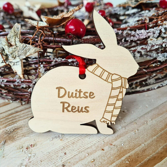 Gepersonaliseerde Duitse Reus Kersthanger